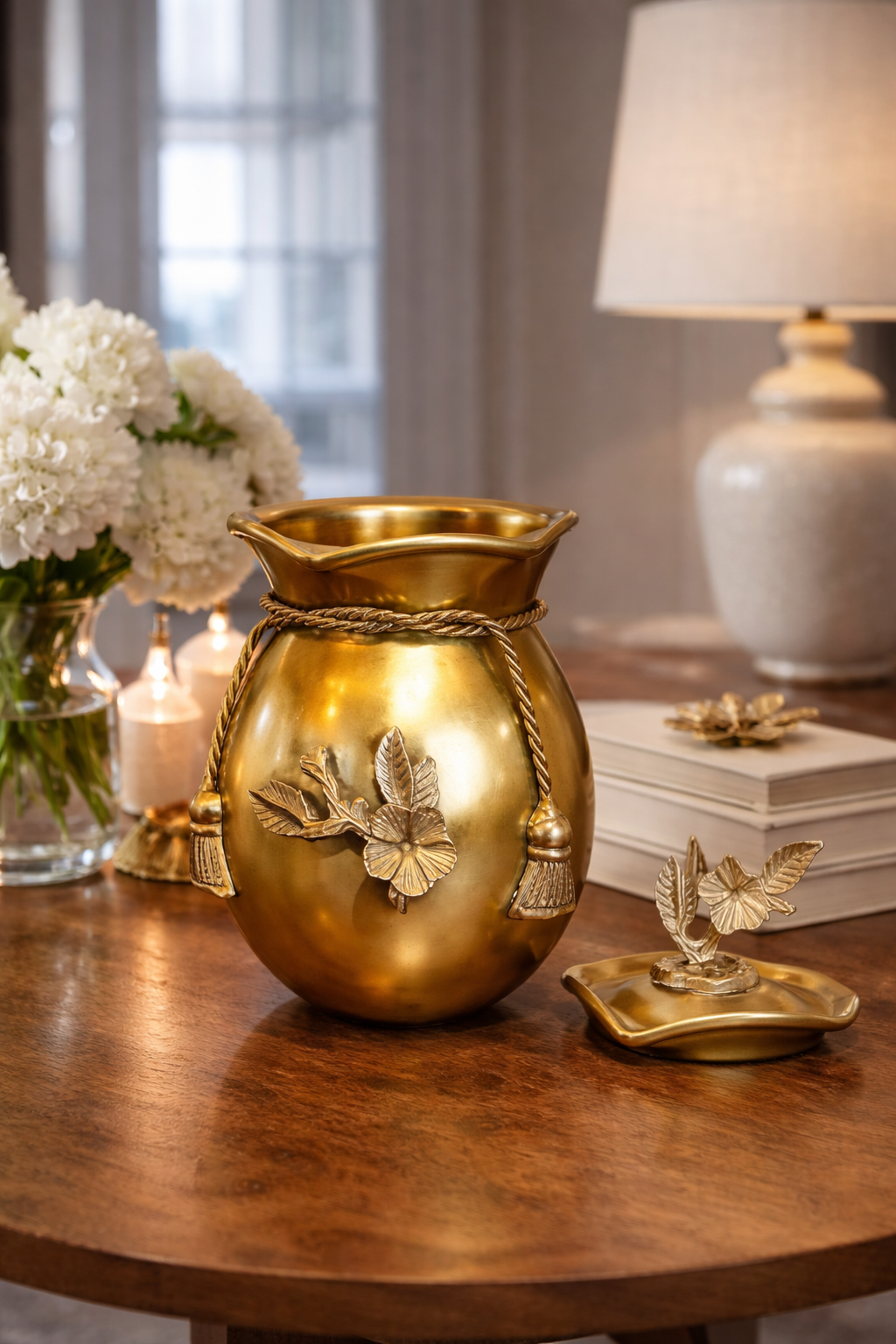 The Florentine Gold Keepsake Jar (Large)