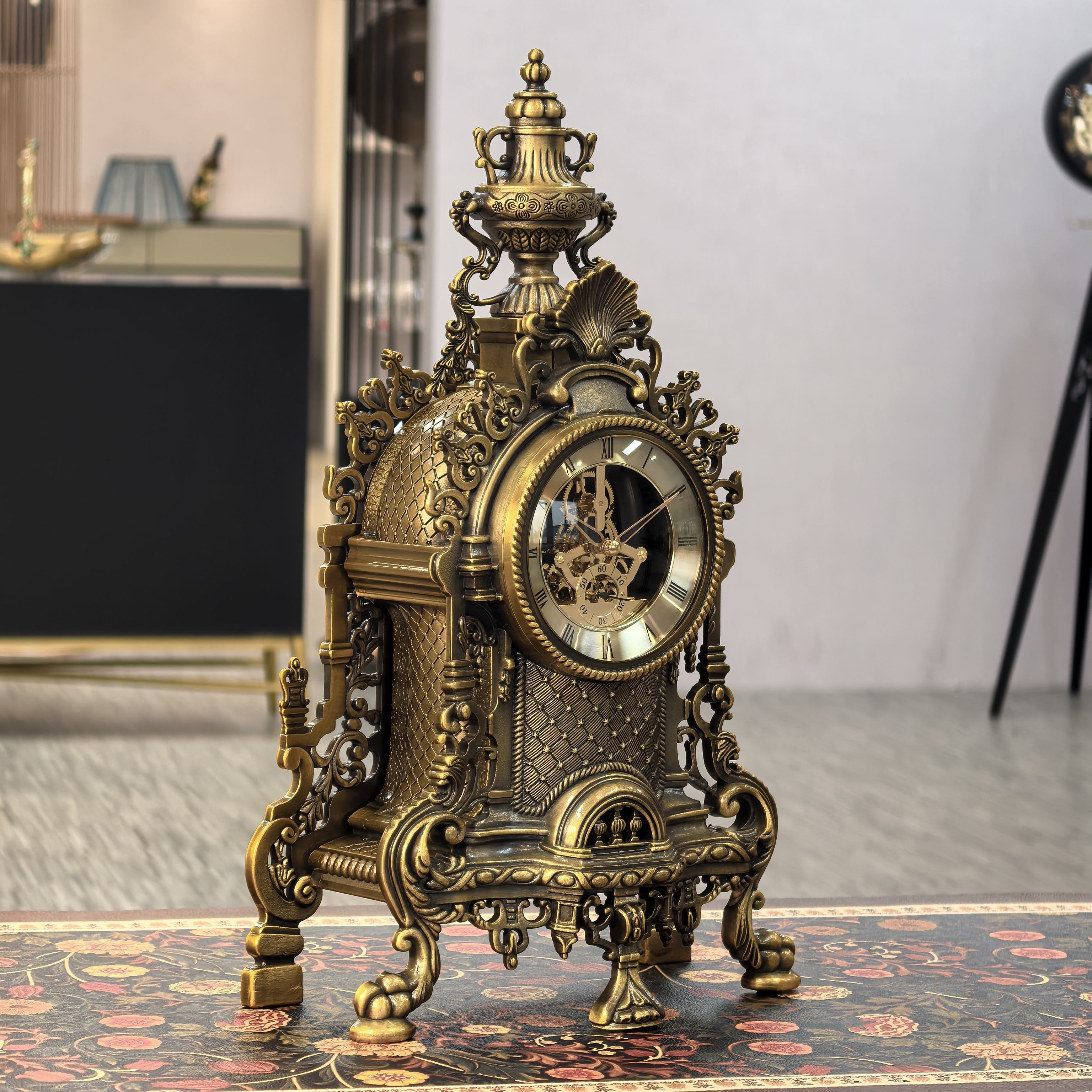 Baroque Majesty Clock