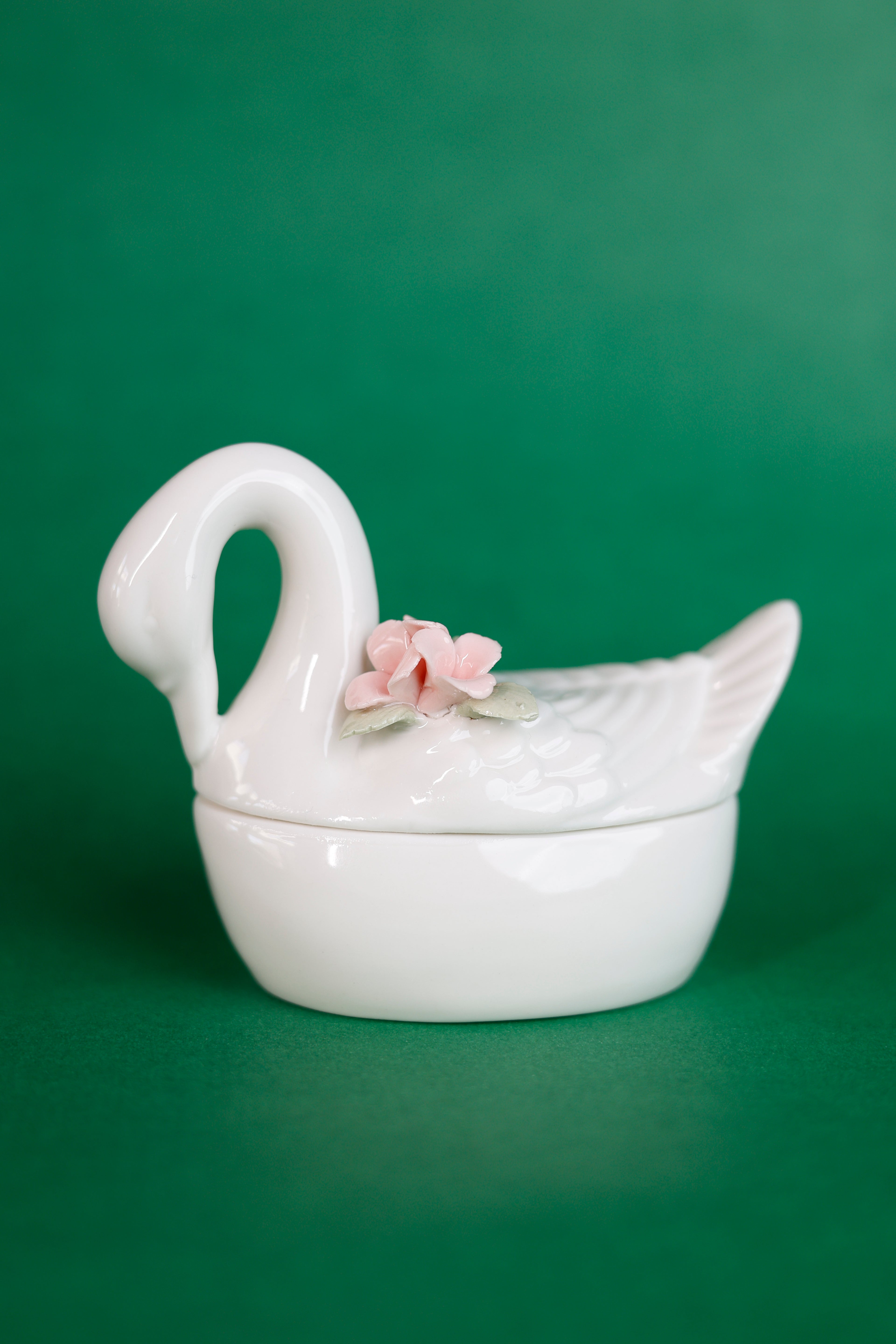The Serene Swan Trinket Box