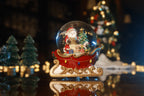 Santa’s Sleigh Snow Globe