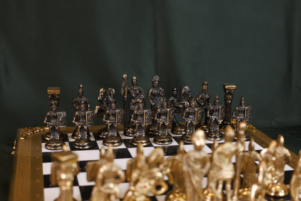 The Grandmaster's Throne Chess Table Set