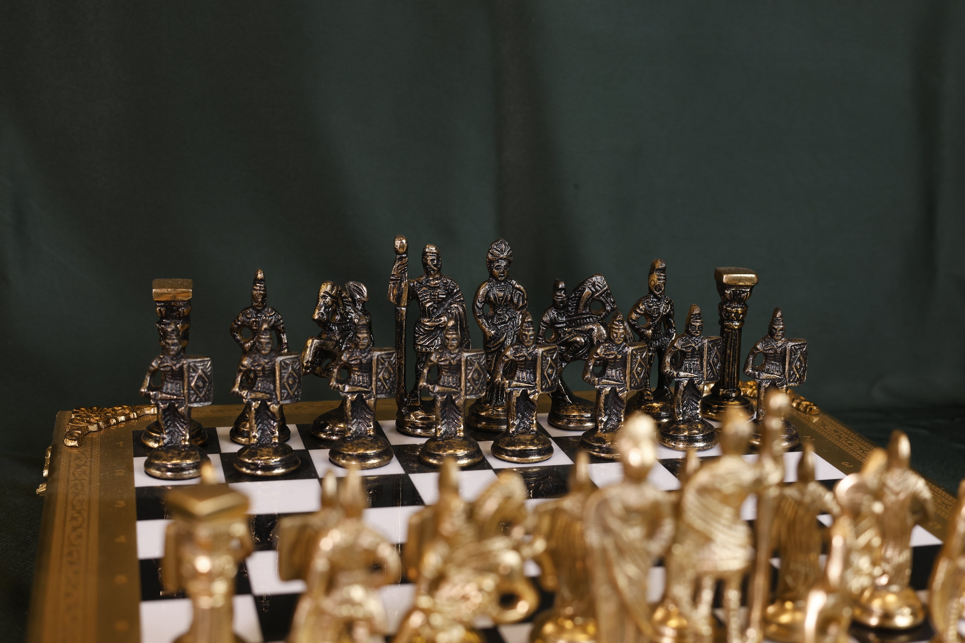 The Grandmaster's Throne Chess Table Set