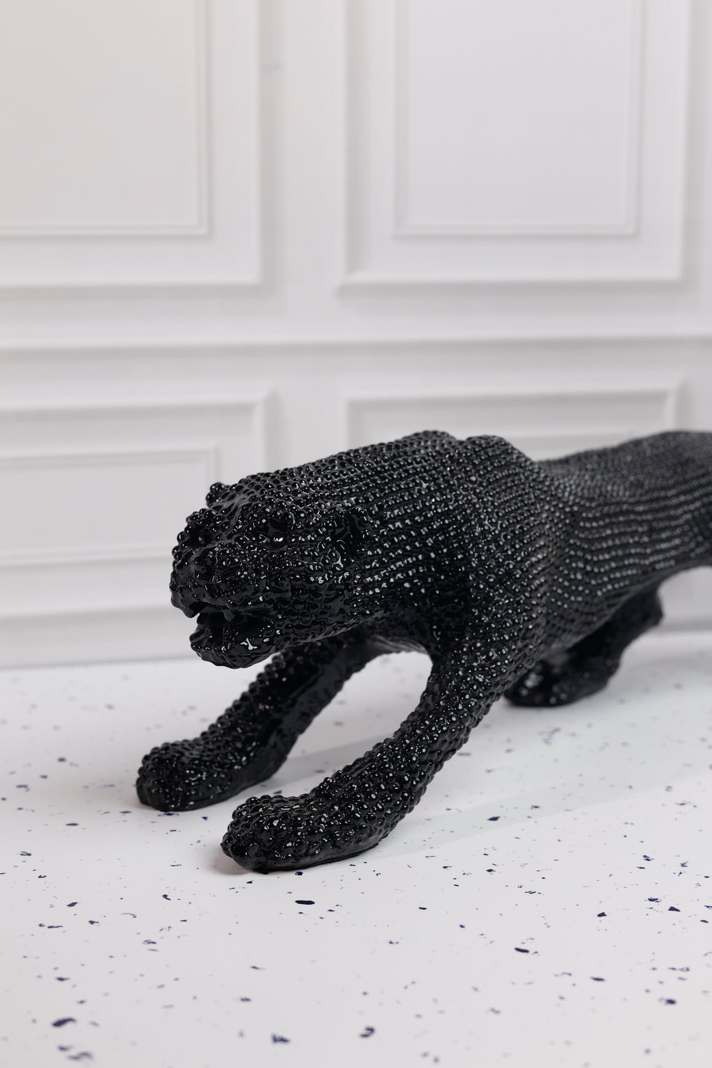The Noir Panther Sculpture