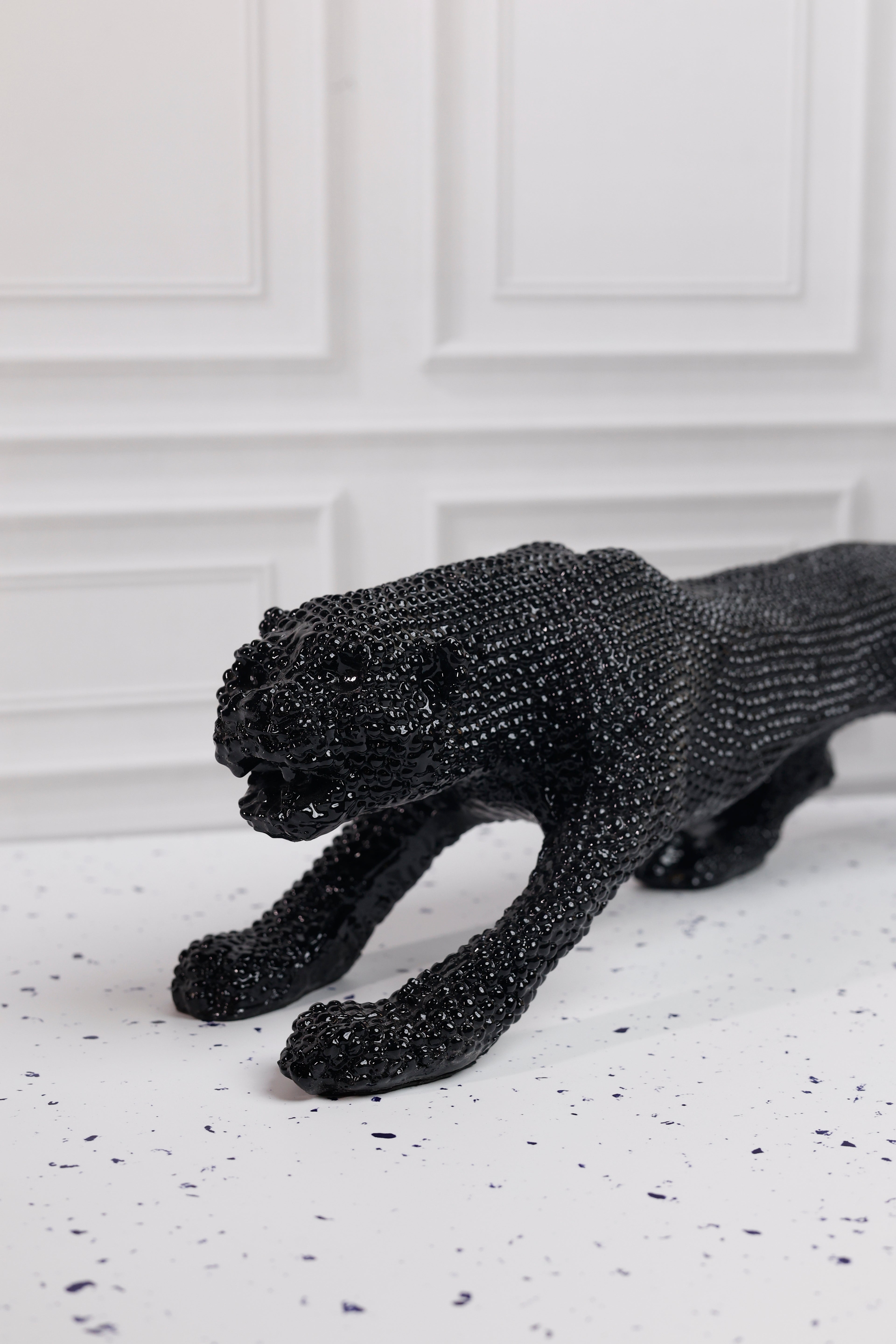 The Noir Panther Sculpture