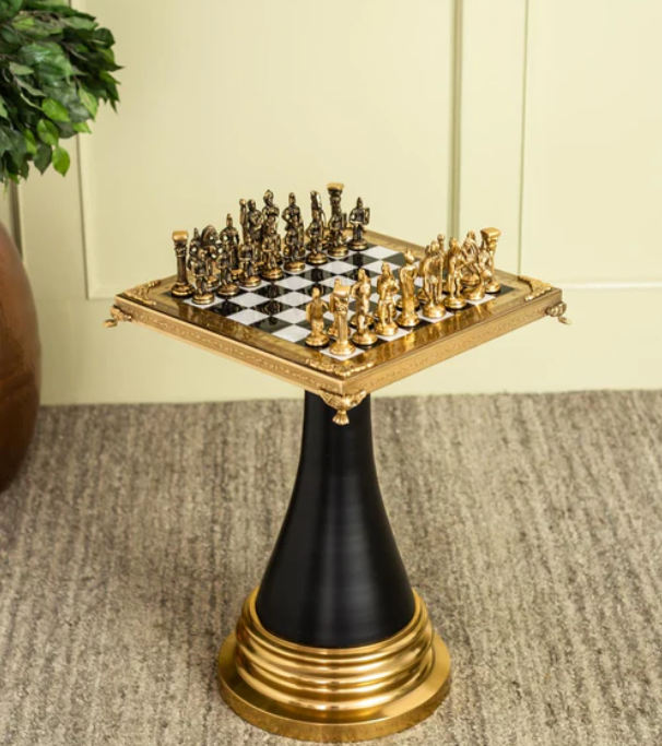 The Grandmaster's Throne Chess Table Set