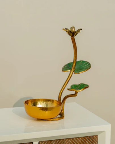 Lotus Bloom Decorative Bowl