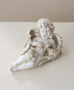 The Celestia Resting Cherub Figurine