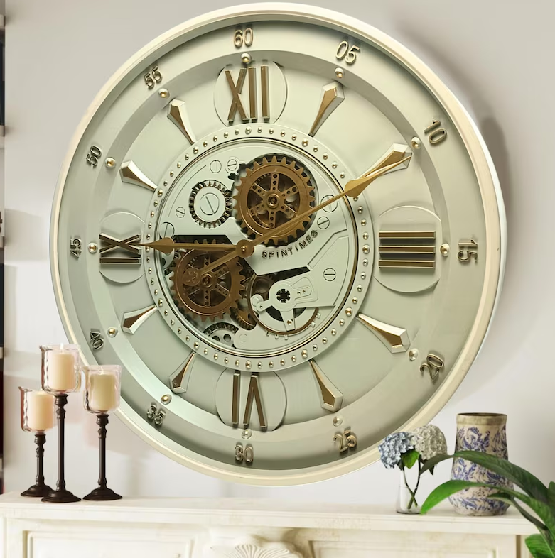 The Regent Gearwork Wall Clock