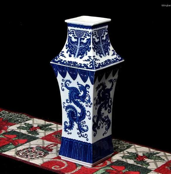 The Imperial Azure Dragon Vase