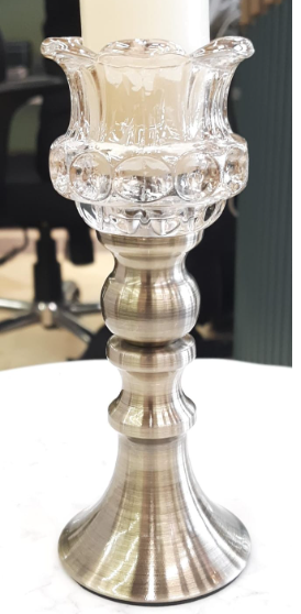The Ashcroft Crown Candle Holder - Medium