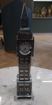 The Big Ben Desk Clock – Chrome