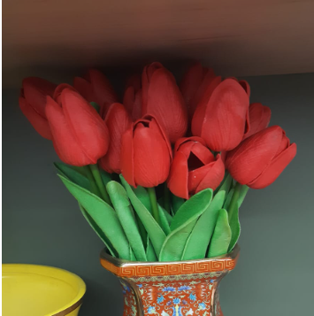 The Belgravia Ruby Tulips - Red