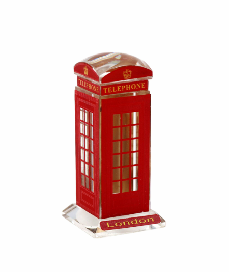 Heritage Red Telephone Booth Showpiece