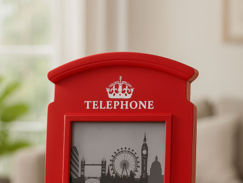 The London Telephone Booth Photo Frame