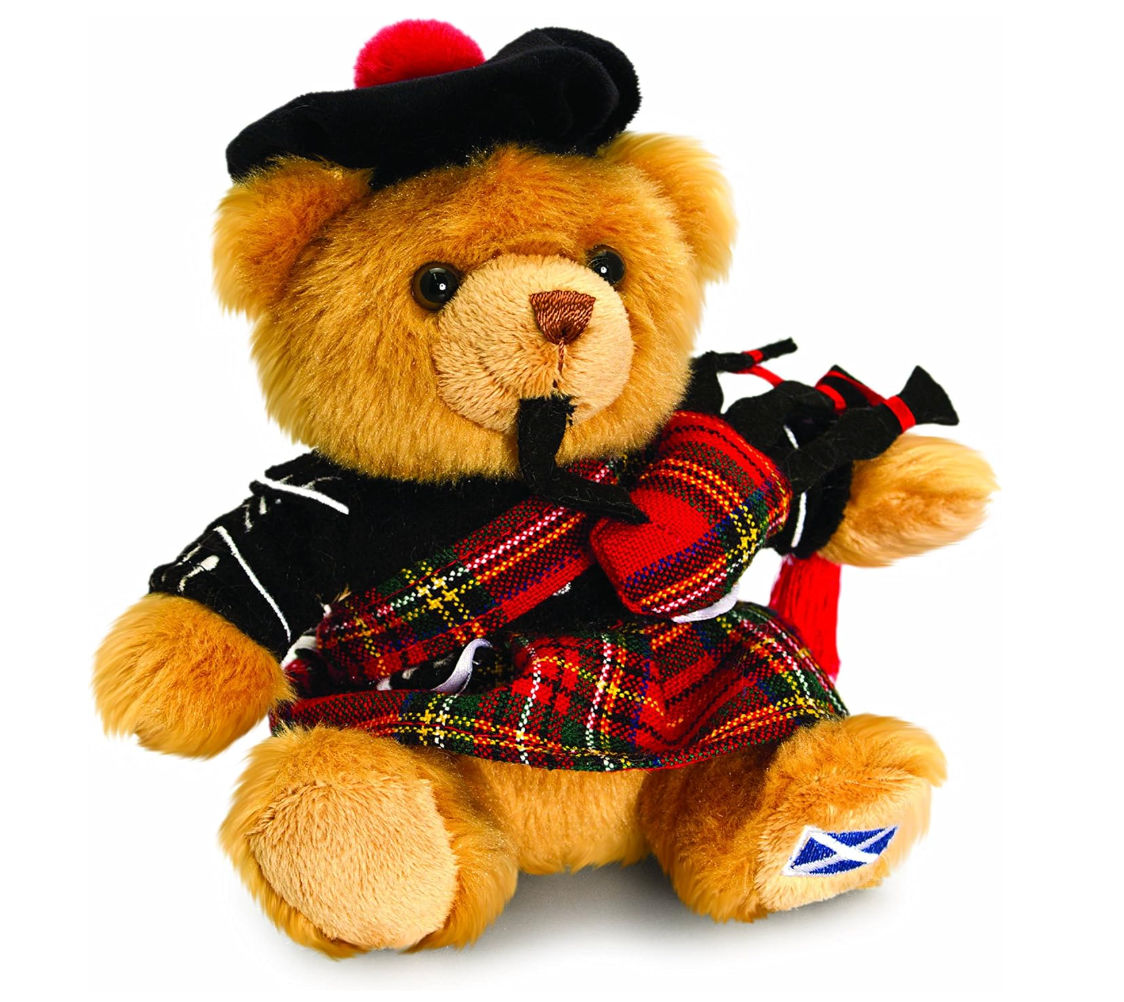 The Scottish Highland Piper Bear
