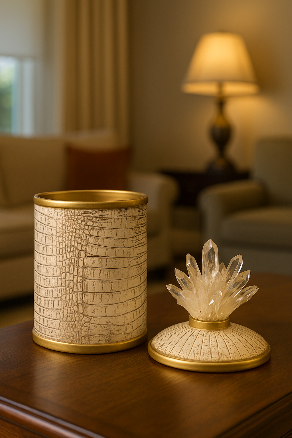 The Savoy Crown Canister