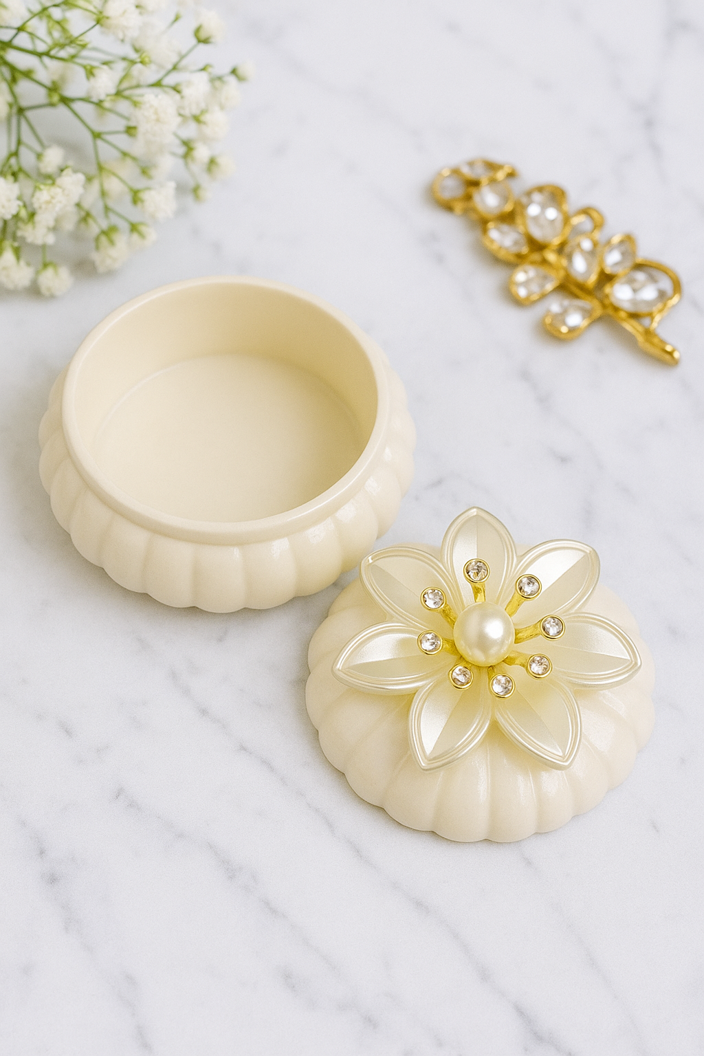 Blossom Lily Trinket Box