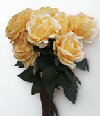 The Mayfair Velvet Rose – Butter Yellow