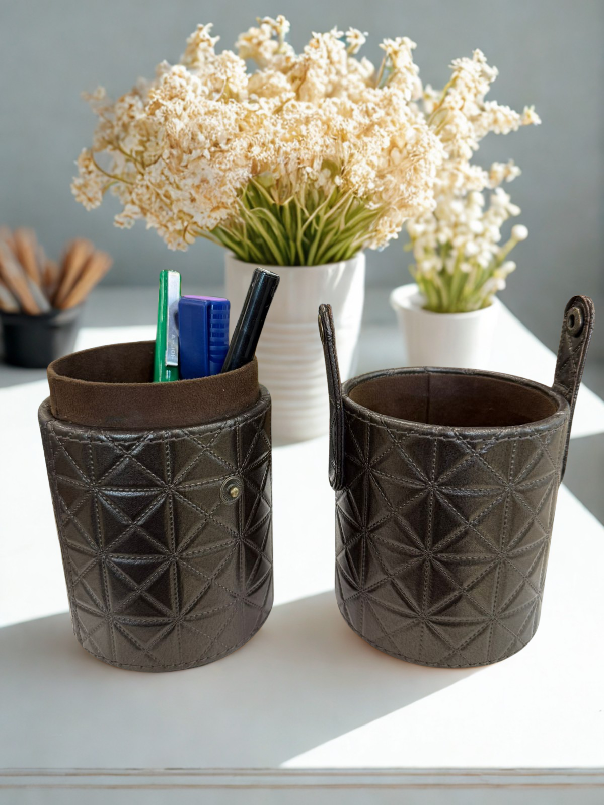 Seraphina Makeup Brush / Pen Holder