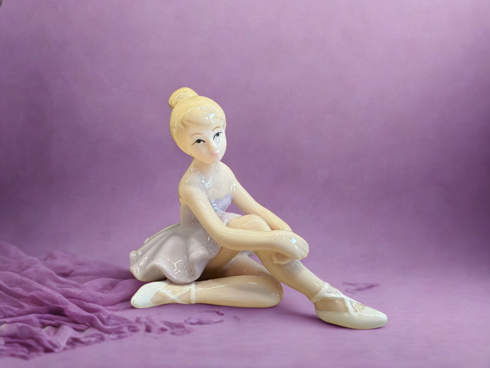 Lilac Grace Ballerina Figurine