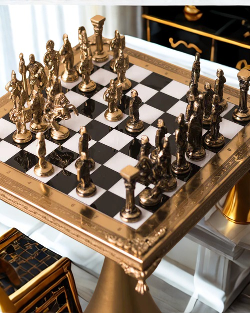 The Imperial Epoch Chess Table Set