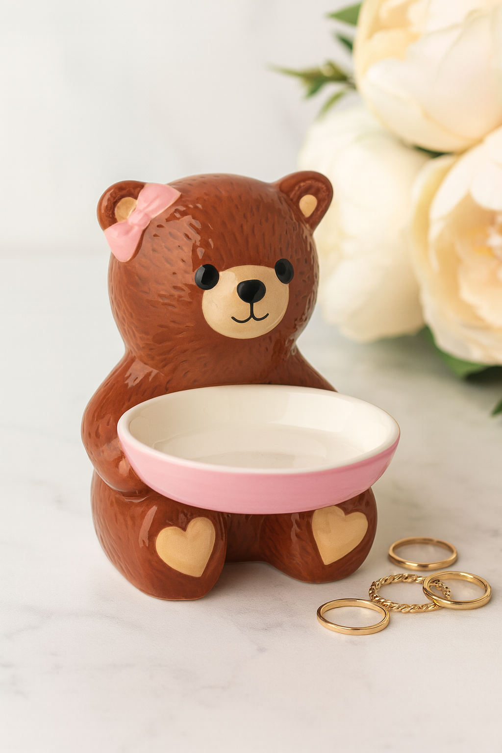 Sweetheart Bear Ring Holder