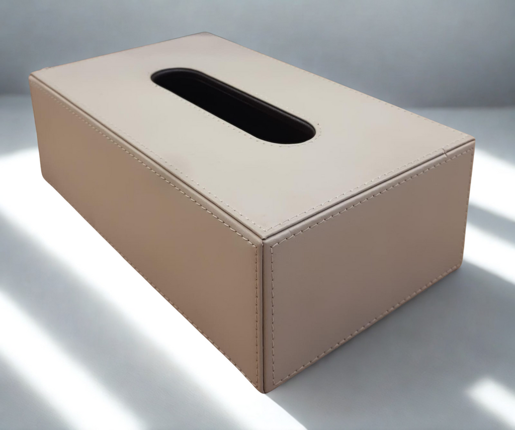 Balmoral Tissue Box - Ivory