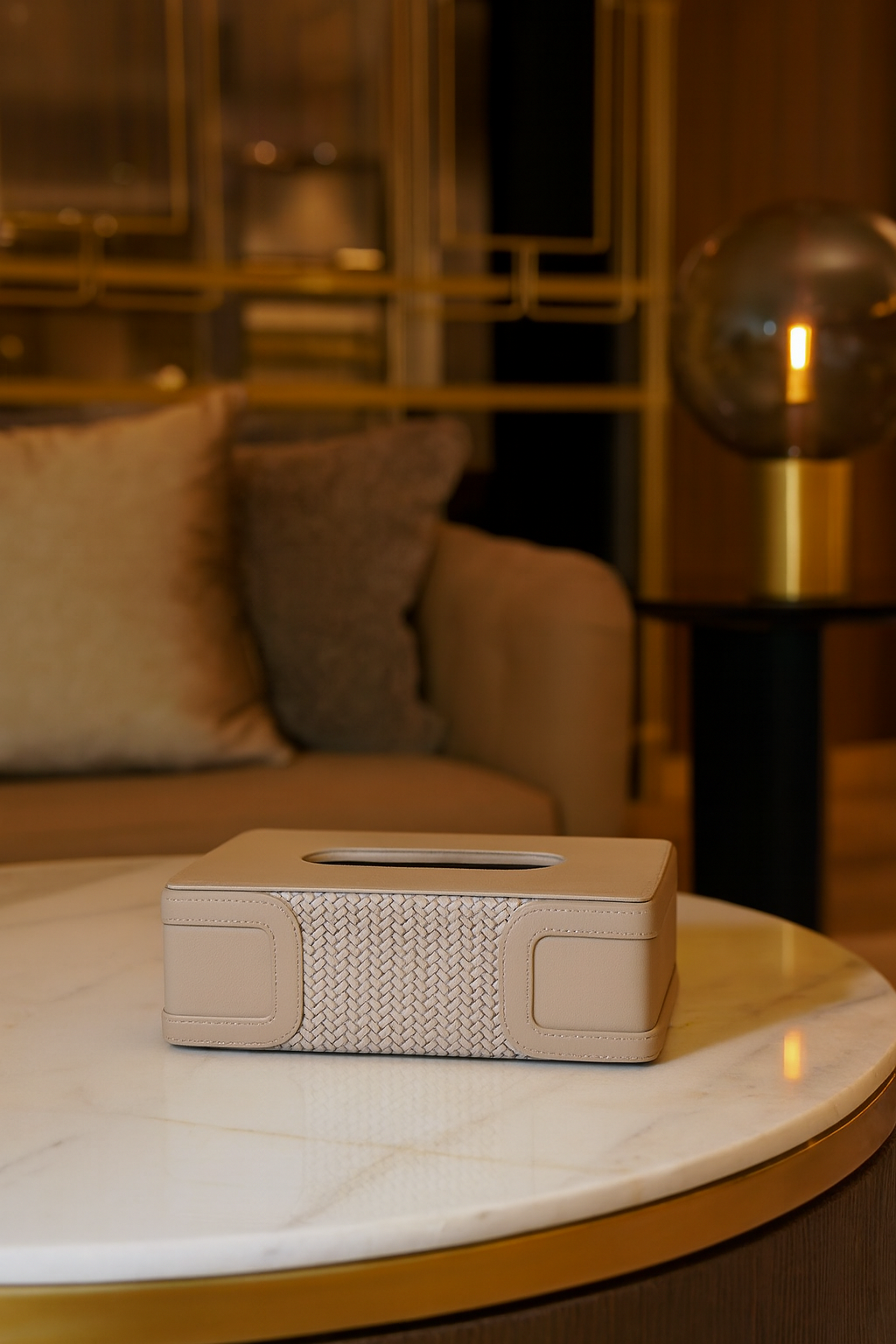 Camellia Tissue Box Holder