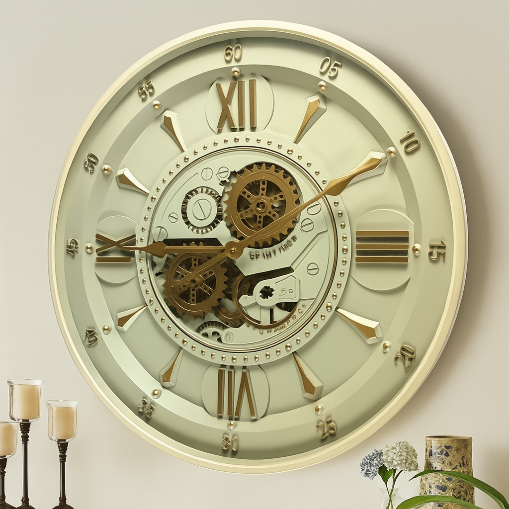 The Regent Gearwork Wall Clock