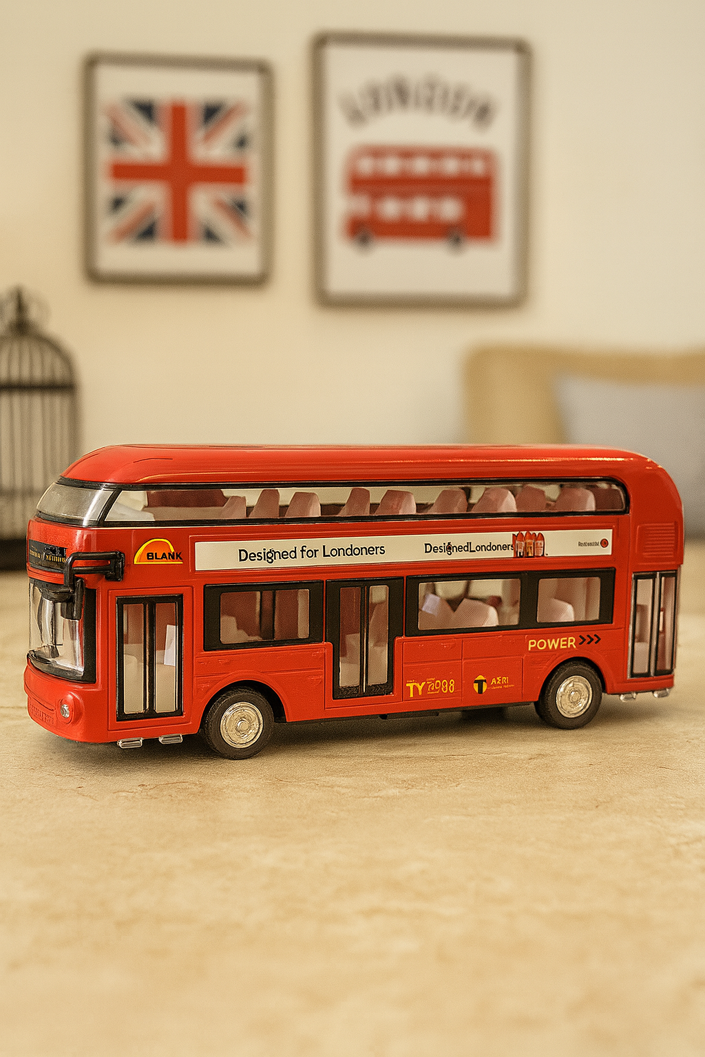 London Red Bus Showpiece