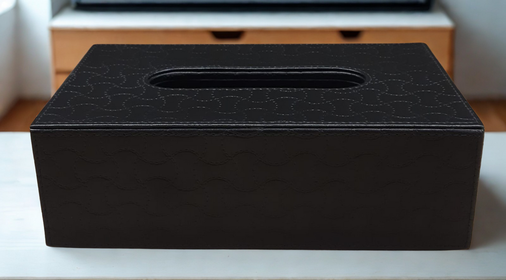 Balmoral Tissue Box - Black