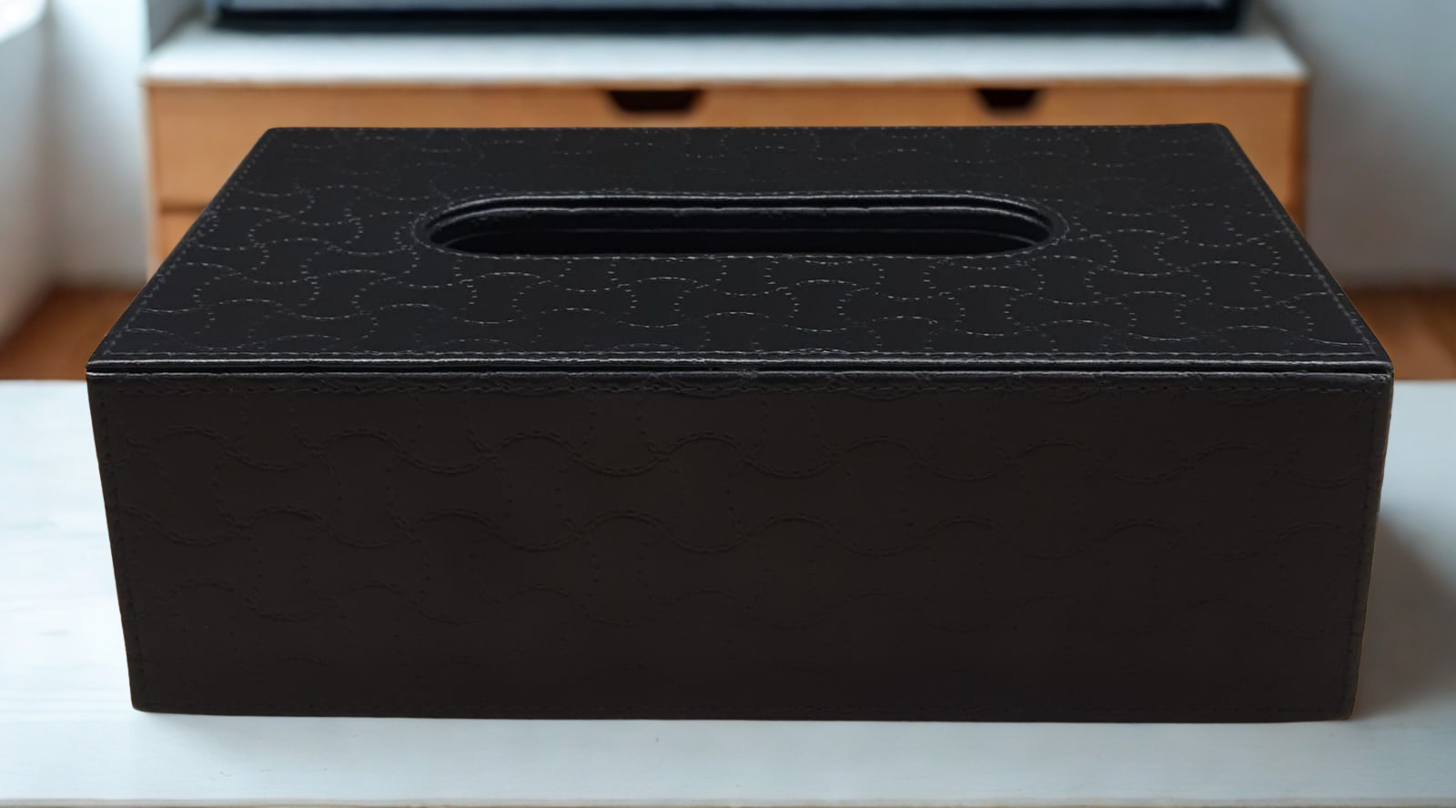 Balmoral Tissue Box - Black