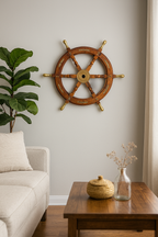 The Mariner’s Helm - Vintage Nautical Wall Accent