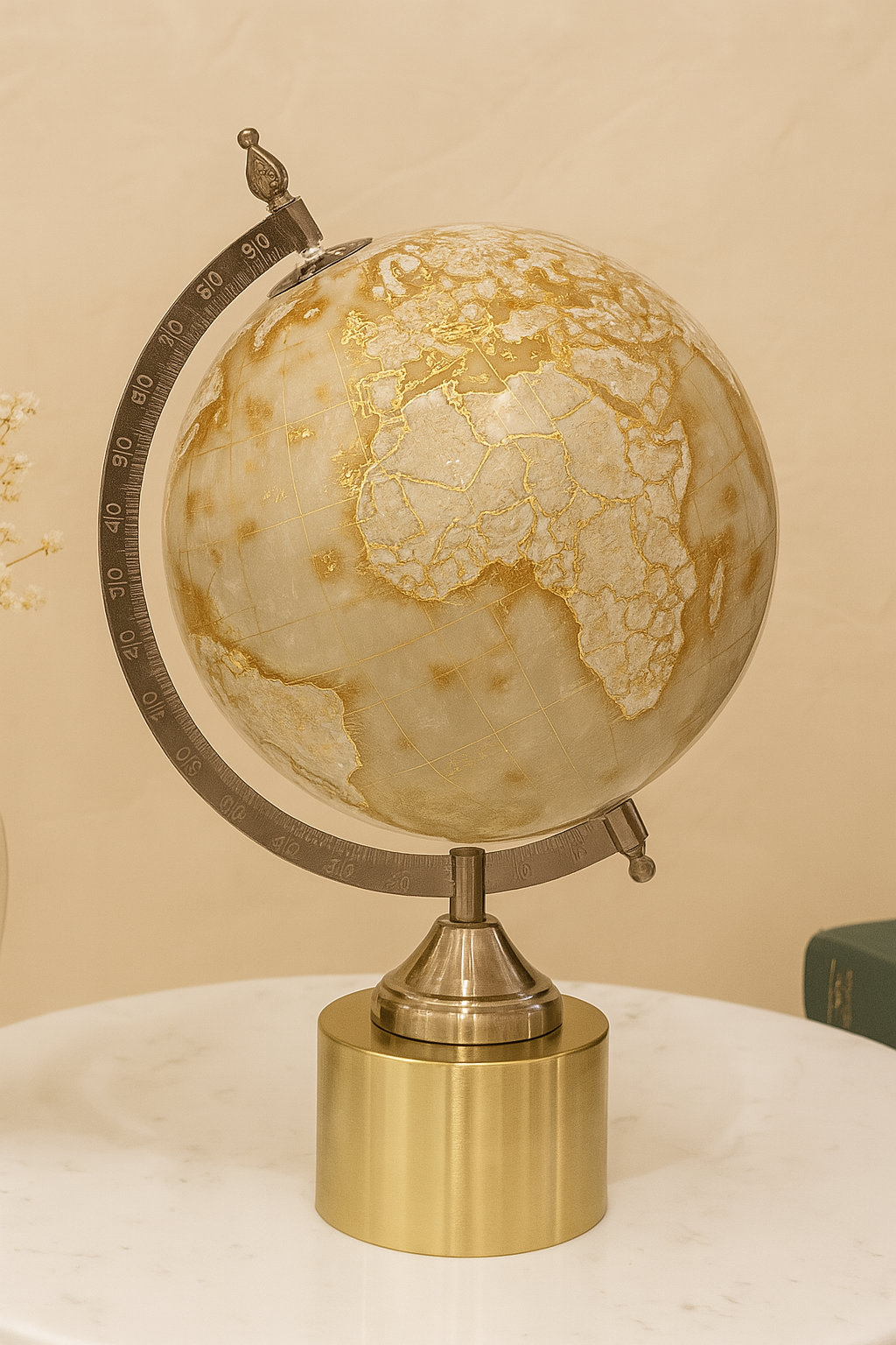 The Gilded Crest Globe