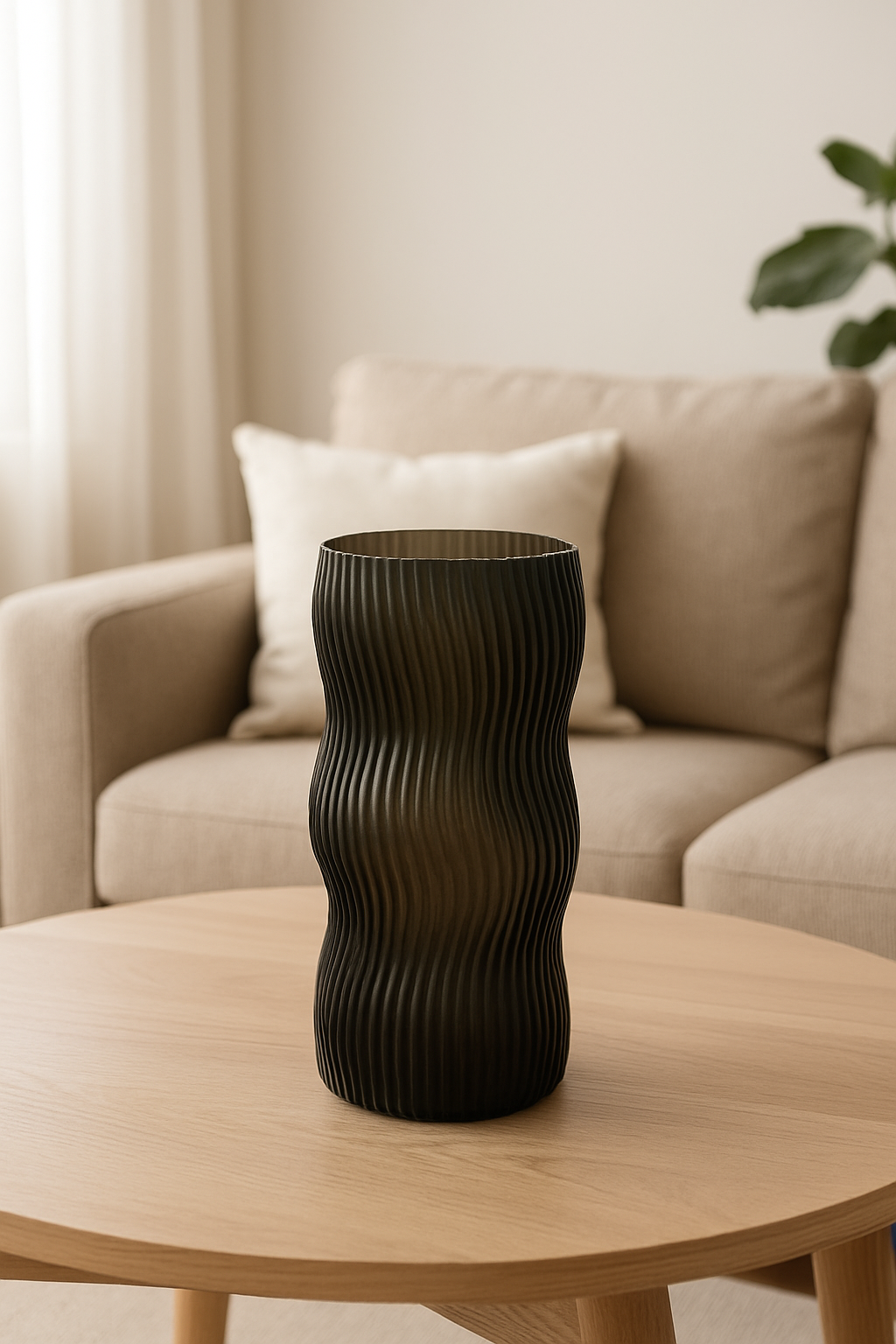 The Waverley Noir Vase