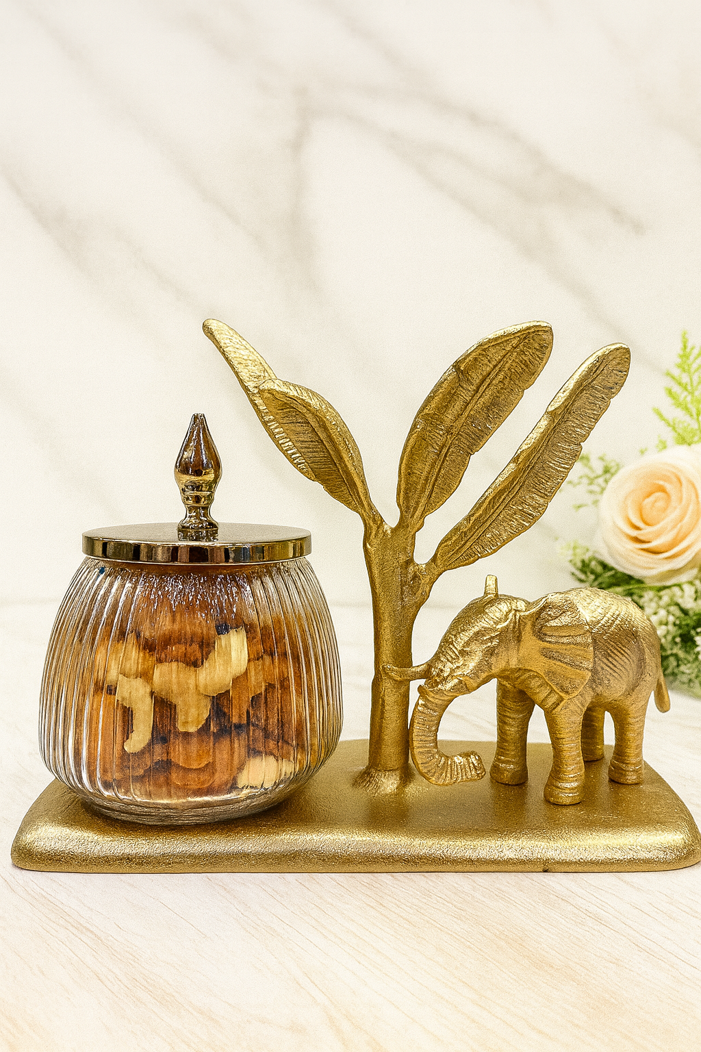 The Grand Elephant Palm Jar Set - Large