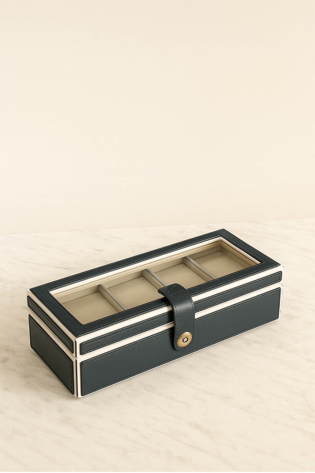 Knightsbridge Watch Box – Nautical Blue