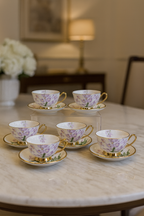 Lavender Bloom Cup Set