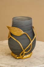 The Goldleaf Shadow Vase