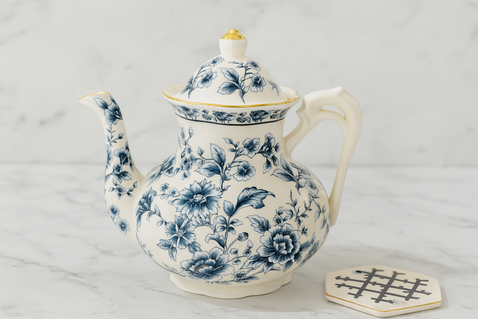 The Briar Rose Porcelain Tea Set