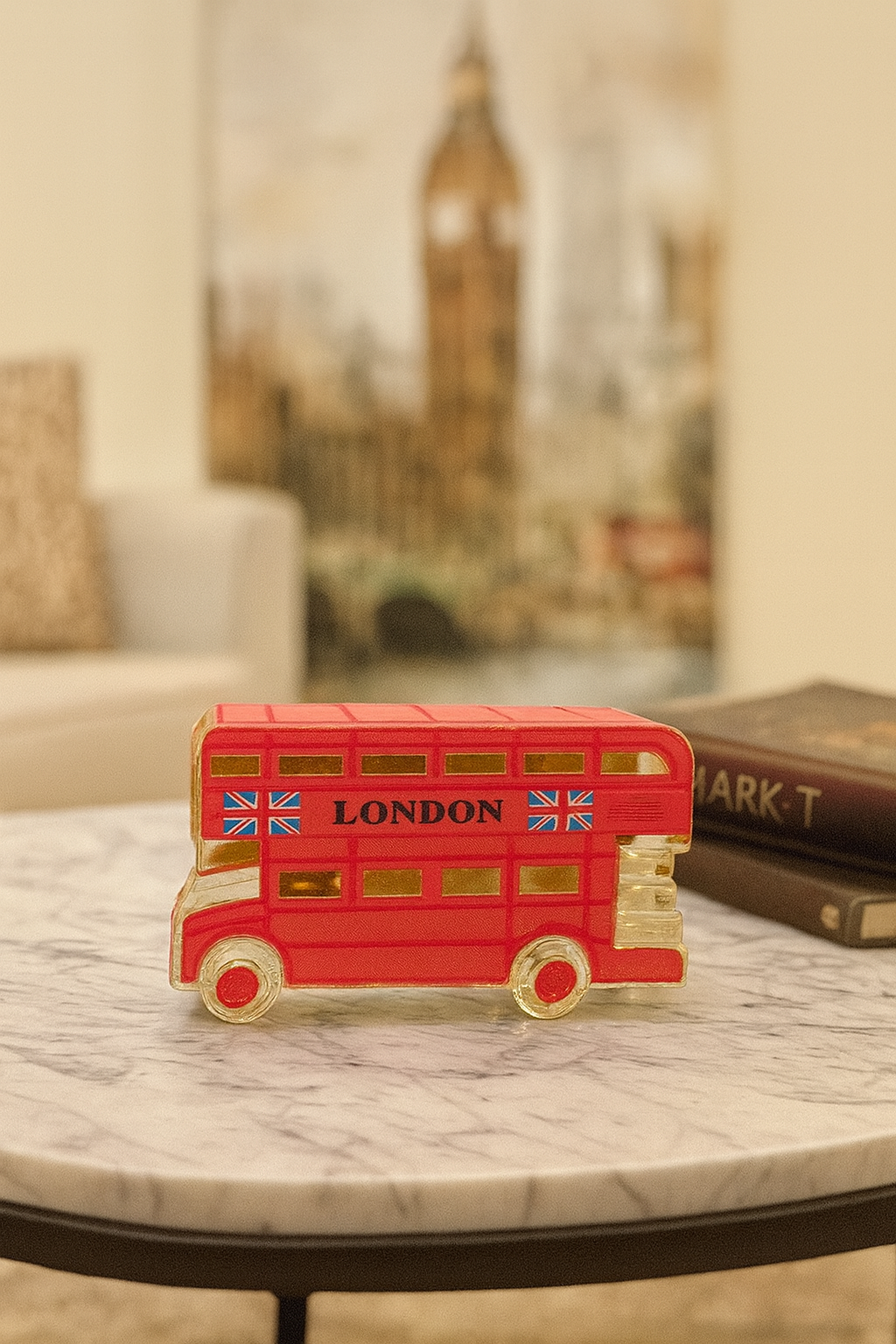 London Heritage Double-Decker Bus - Red