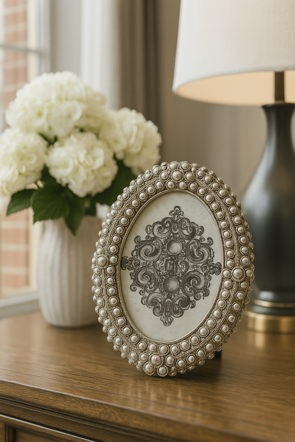 The Belgravia Pearl Frame