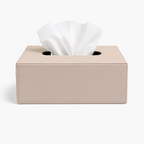 Balmoral Tissue Box — cream