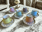 Pastel Elegance Cup Set