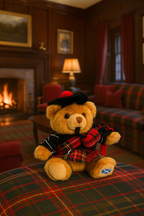 The Scottish Highland Piper Bear