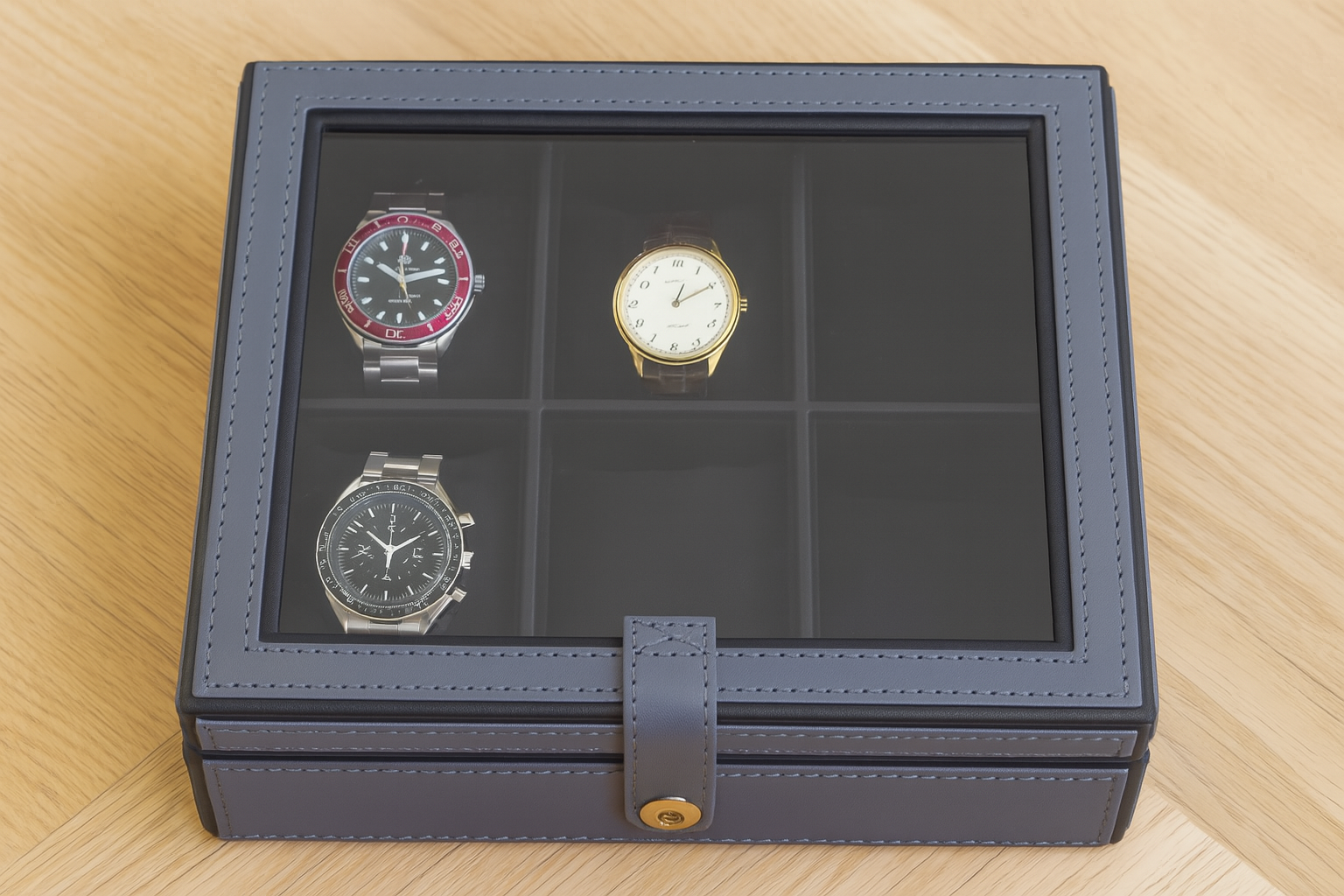 Knightsbridge Watch Box (6 watches)