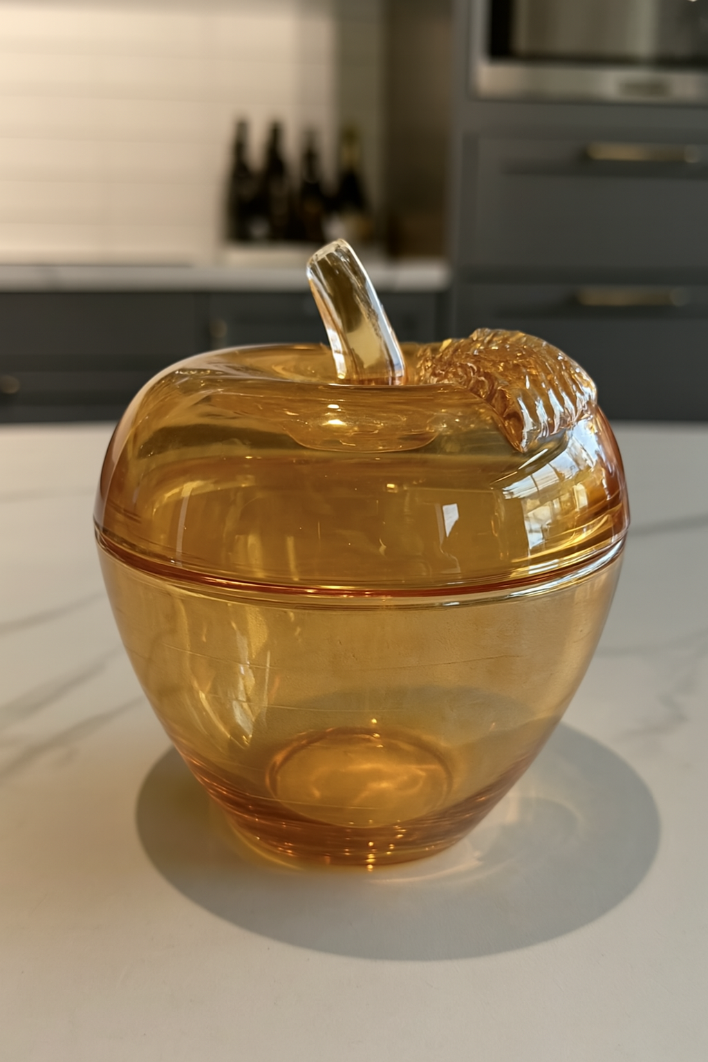 The Amber Orchard Jar