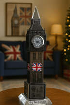 The Big Ben Desk Clock – Chrome