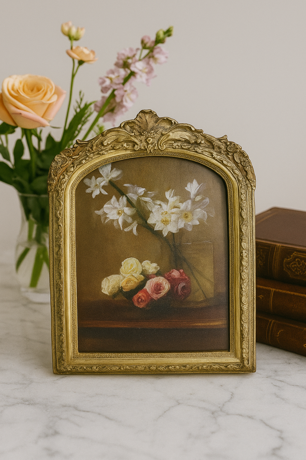 Gold Oriental Photo Frame Large – 5 x 7
