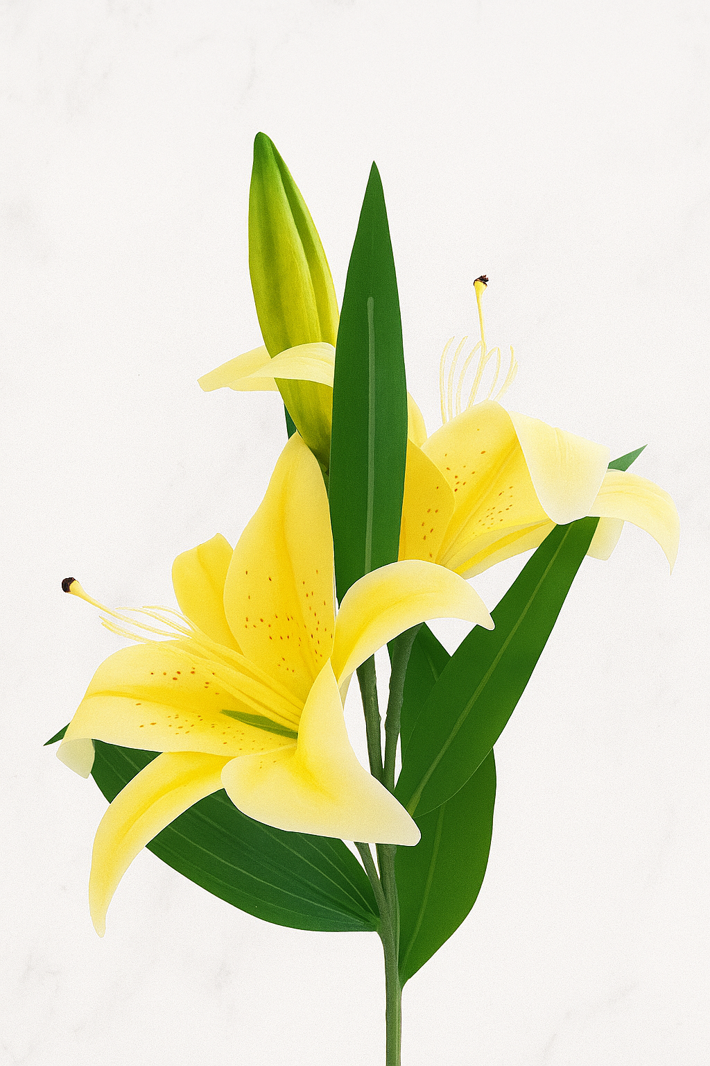 The Kensington Lily Stem – Sunshine Yellow